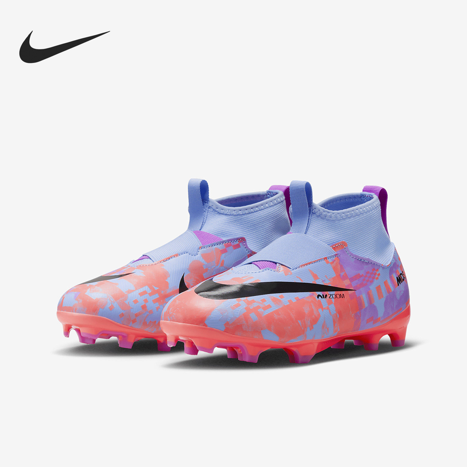 Nike/耐克正品SUPERFLY 9 FGMG GS女子大童足球鞋DX1816-405