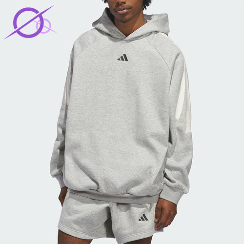 Adidas/阿迪达斯正品BasketbalBasketbalFLEC经典连帽卫衣KB7540