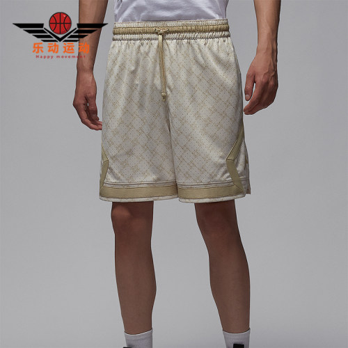 Nike/耐克正品JORDAN男士时尚透气干爽满印运动短裤HQ8664-104