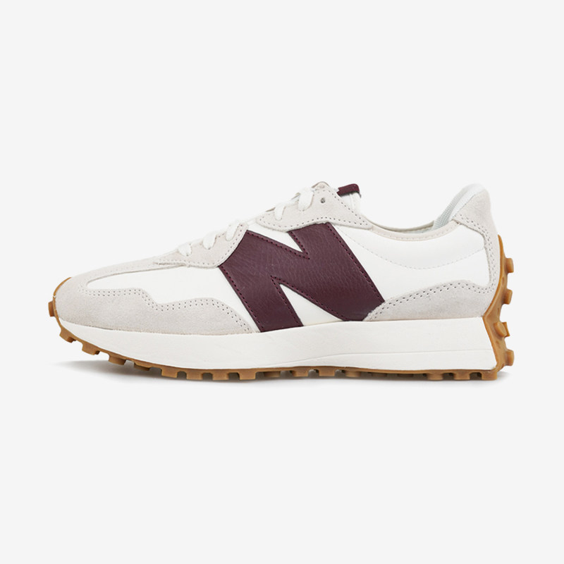 New Balance/NB正品2025新款女士复古低帮防滑系带休闲鞋WS327KA