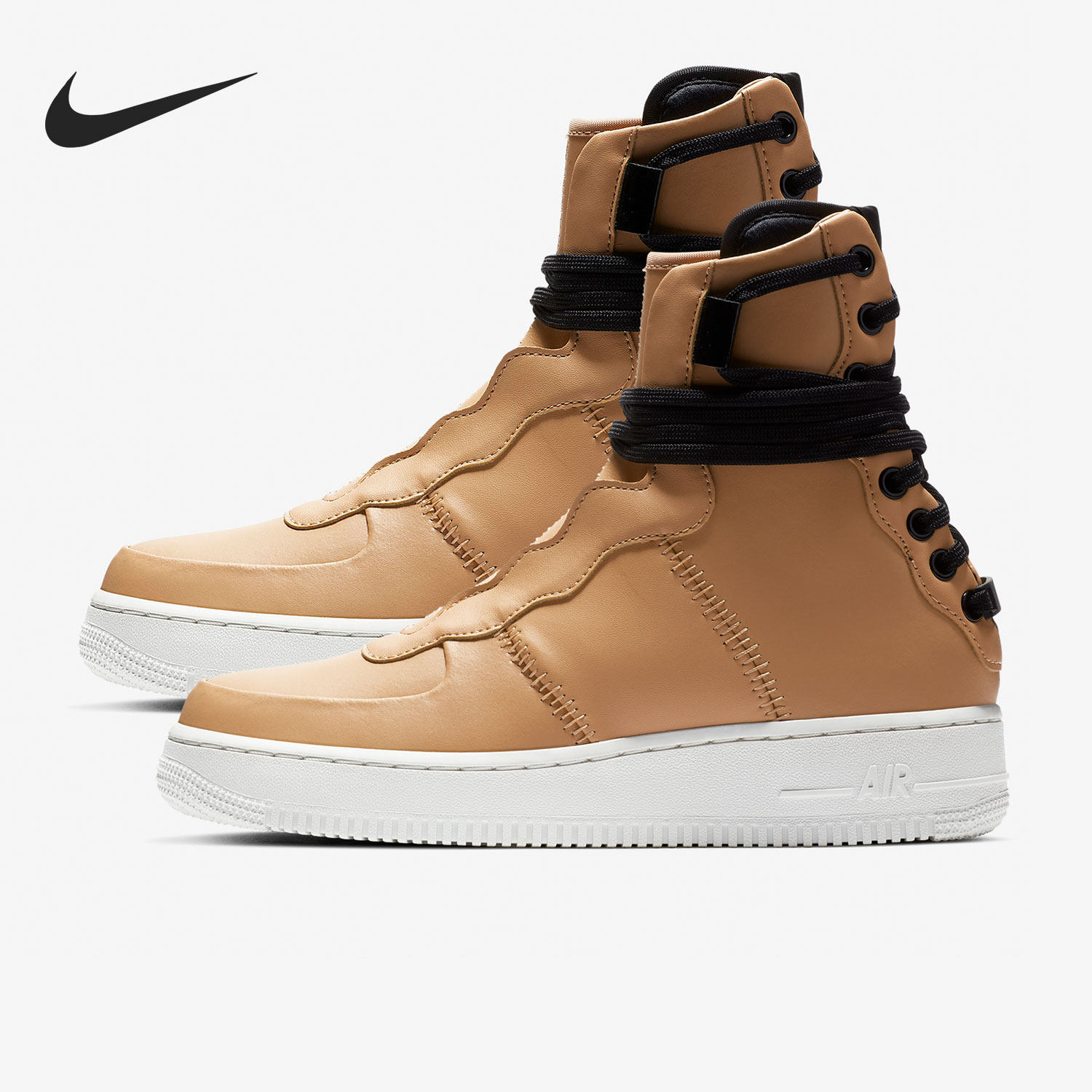 Nike/耐克正品AF1 REBEL XX 女子高帮休闲运动板鞋AO1525-200,运动鞋new,板鞋,淘宝优惠券,粉丝福利购,淘宝优惠卷