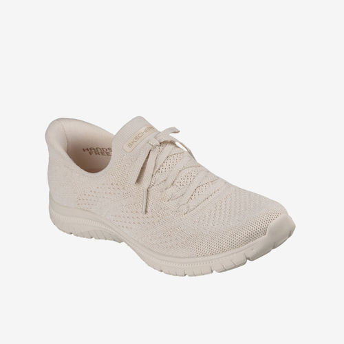 Skechers斯凯奇正品Virtue Flores女减震耐磨休闲鞋104457-NAT