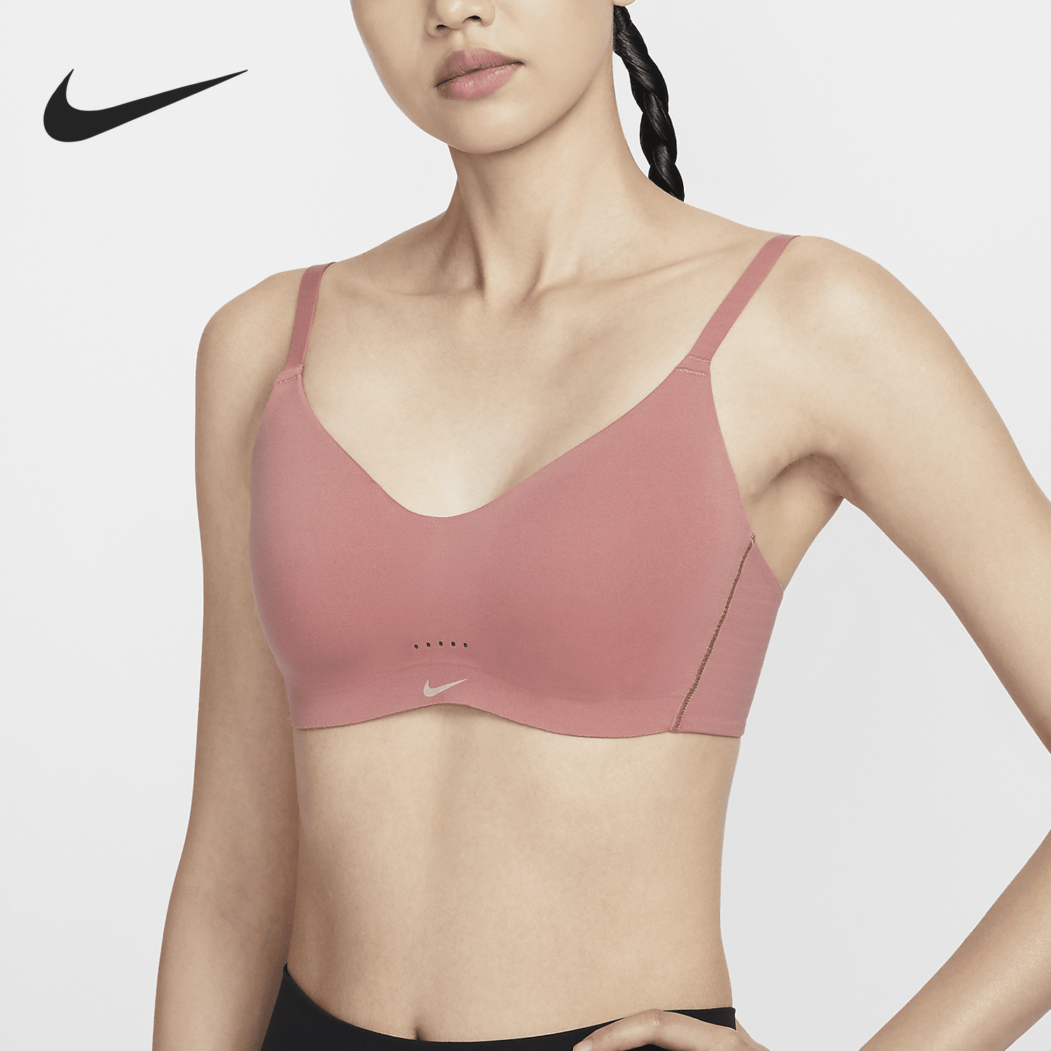 Nike/耐克正品秋季新款女士简约舒适透气运动内衣FQ3551-634