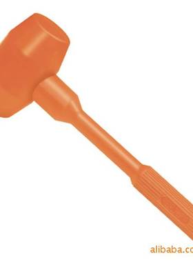 厂家供应包塑柄橙色无弹力锤 以色列锤可定牌定色