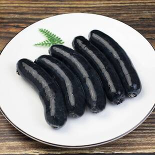 源香墨鱼肠正宗墨斗鱼肠关东煮香肠商用火山石热狗烤肠200根整箱