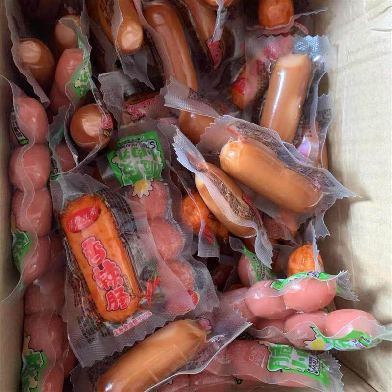 【林记】流行元素e脆皮肠即食烟熏烤香辣肠火腿肠热狗办公室休闲