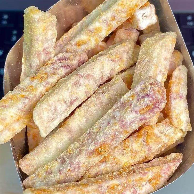 【潮汕】荔浦芋头条香芋片零食蟹黄味咸蛋黄香芋I条干非油炸即食