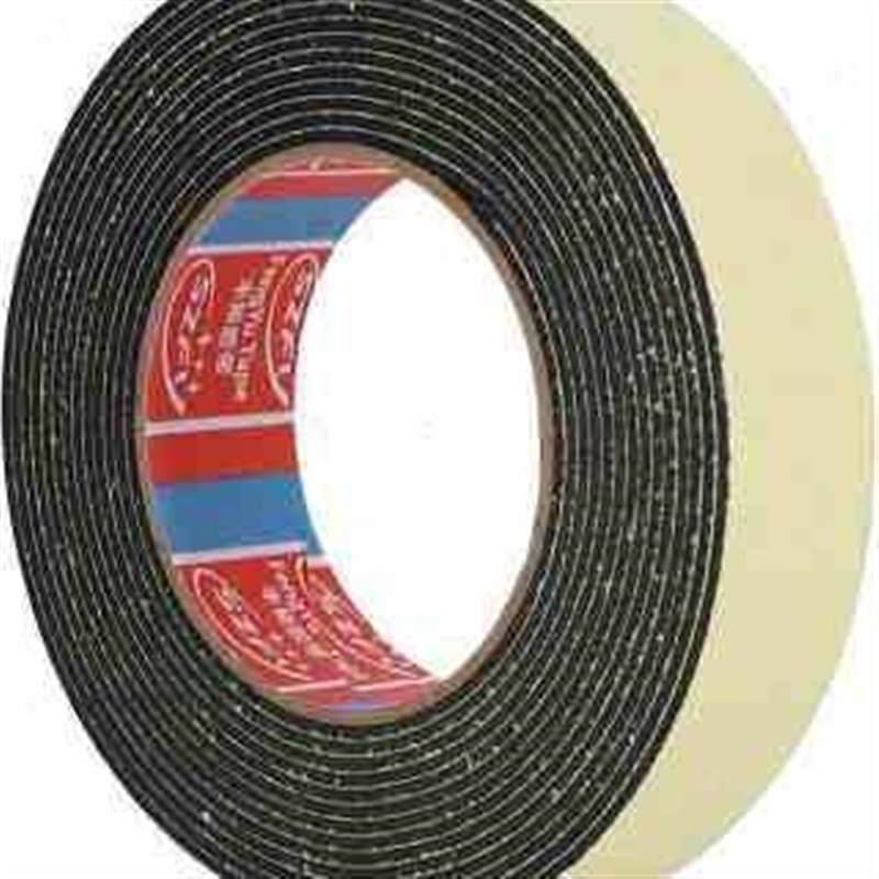 强粘力eva黑色海绵单面胶带 防震泡沫密封胶条23510mm厚 汽车