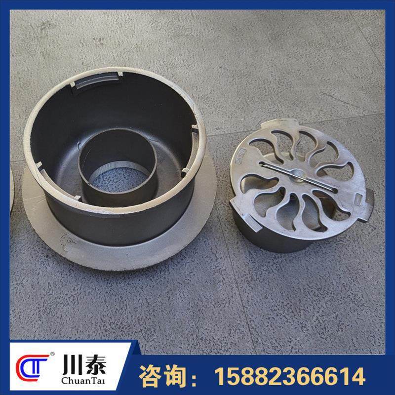 2024新款全不锈钢防爆地漏人防地漏铸铁不锈钢防爆防臭预埋建筑工