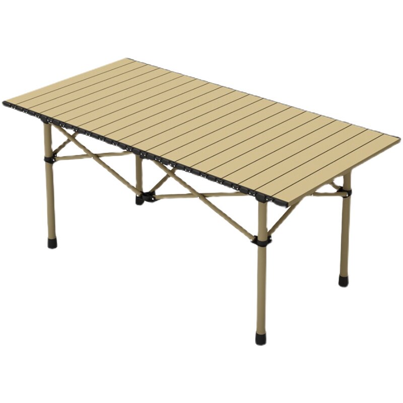 折叠桌子蛋卷桌户外露营用品野餐便携G式桌椅套装组合铝合金烧烤