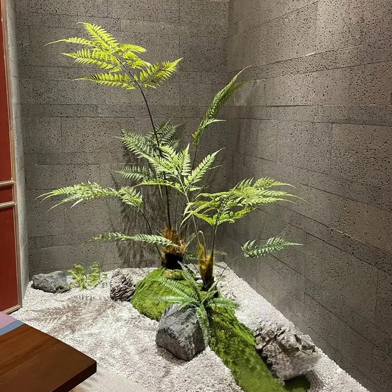 仿真青苔藓e草皮微景观绿色造景场景橱窗展示盆景假苔藓粉草坪植