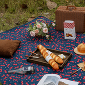 旅行用品旅游神n器野餐垫防潮垫加厚户外折叠垫子出行好物清单