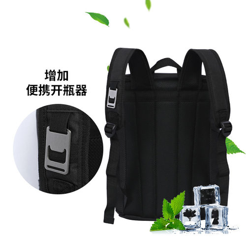 保温背包双肩包加厚保鲜s冷藏冰袋小号冰包野餐包户外送餐箱便当