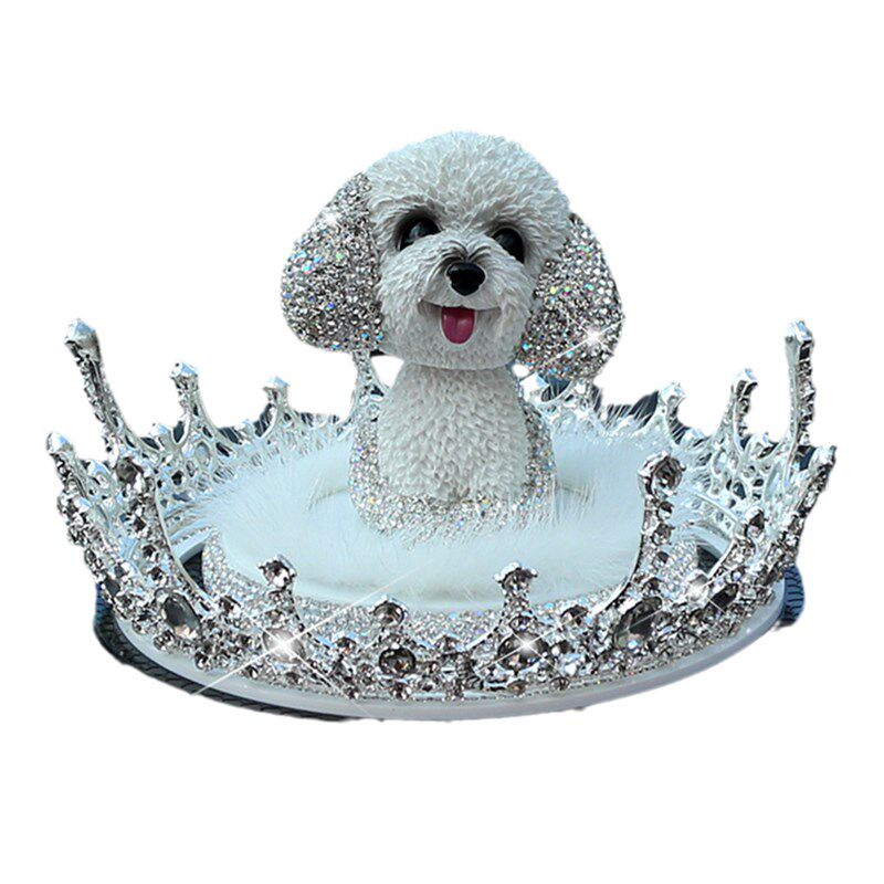 汽车摇头狗摆件创意个性可爱车内饰品车上装饰T车载香水摆件男女