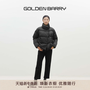 鹅绒服133084 保暖轻盈立领短款 GOLDEN BARRY金和百瑞2025年冬季