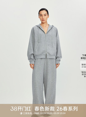 GOLDEN BARRY26春休闲运动松弛感套装卫衣/镰刀裤260210/521062