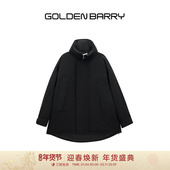 阔版 GOLDEN BARRY金和百瑞冬季 休闲大口袋减龄百搭鹅绒服133083