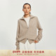 243144 BARRY25冬细腻亲肤立领拉链口袋开衫 100山羊绒 GOLDEN