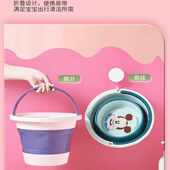 儿童泡脚桶可折叠加热恒温便携式 宝宝小孩专用小号过小腿膝盖保温