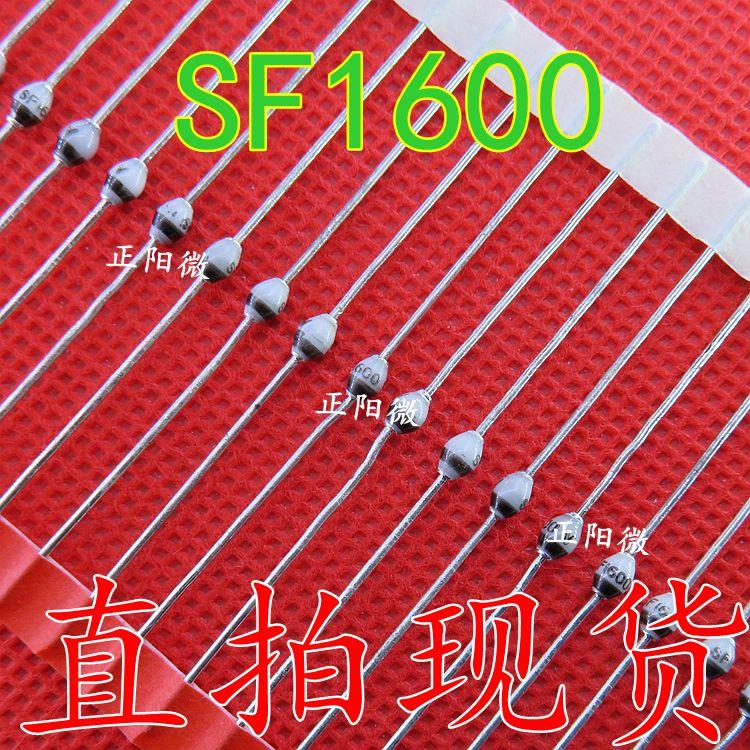 SF1600 SF1600V 封装SOD-57 1A 1600V 直插玻璃钝化二极管 全新