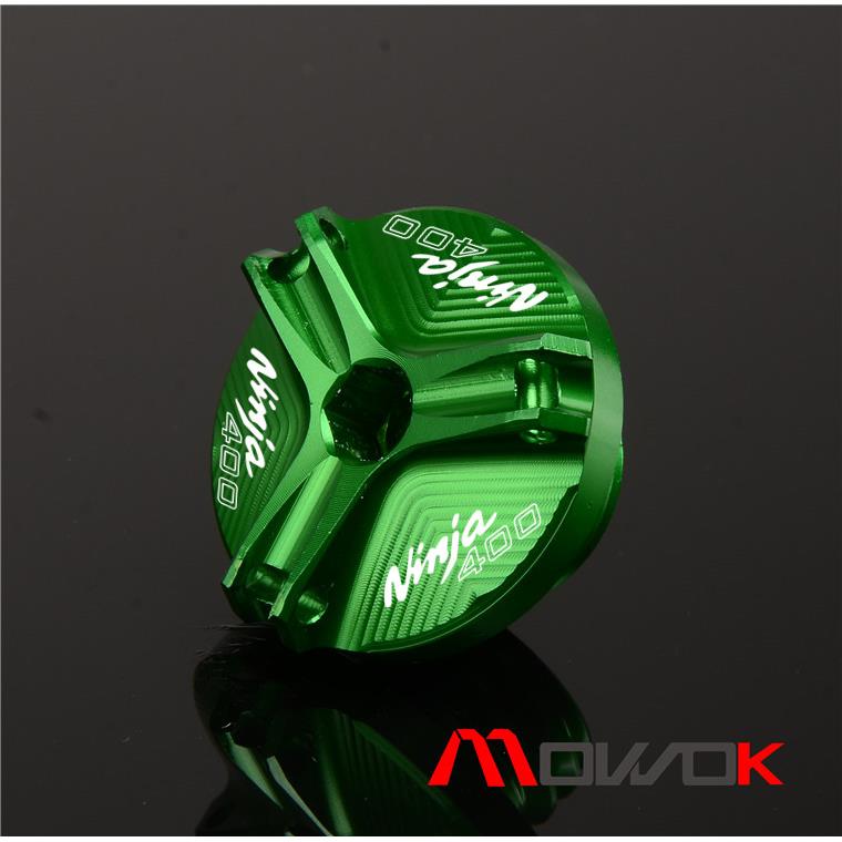 适用川崎忍者NINJA400 Z400 18-24年改装铝合金机油螺丝机油盖塞