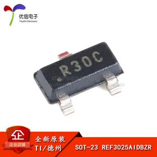 SOT 2.5V输出 原装 ℃ REF3025AIDBZR 50ppm 电压基准芯片 正品