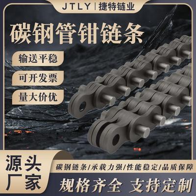 管钳链条加长销非标定制衍磨机捡蛋机08B10A12A16A板式链条提升链