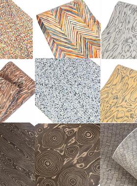 ALPI高定家具贴皮科技实木木皮画装饰柜门板音箱创意视觉贴面板材