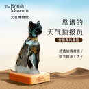 饰摆件生日礼物 大英博物馆天气预报风暴瓶安德森猫桌面创意装