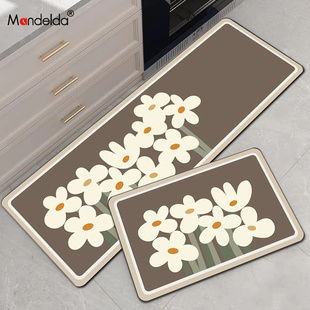 速发满得达防房专用硅吸泥垫子防脏长脚垫厨滑藻水门口耐脏可擦洗