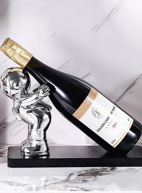 速发轻奢高档宇航饰酒柜装员品红酒架摆件物瓶置酒架客厅酒托高级