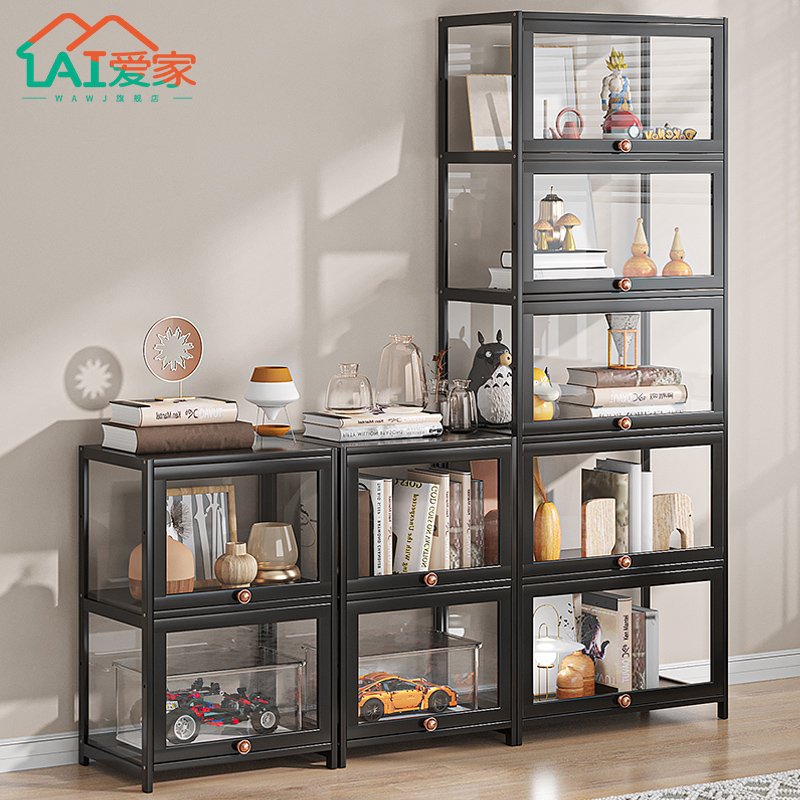 速发展示柜产品客展柜示厅摆件儿童玩具积木模型Figure收纳柜子