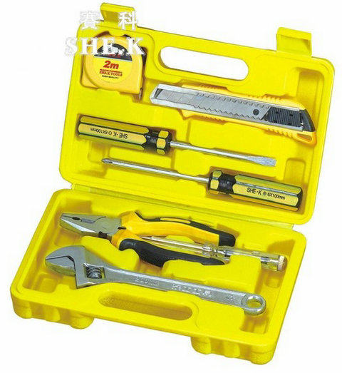 速发赛科 8件 家用礼品组套 套装工具 SK-117 工具组 维修