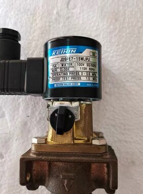 KEI HIN中高压气压高粘度电磁阀 JDSPE5-15WLIPJ船用日本京滨原装