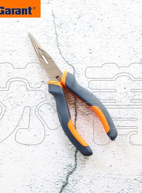 德国霍夫曼GARANT 双色手柄尖嘴钳 镀铬 160mm 200mm