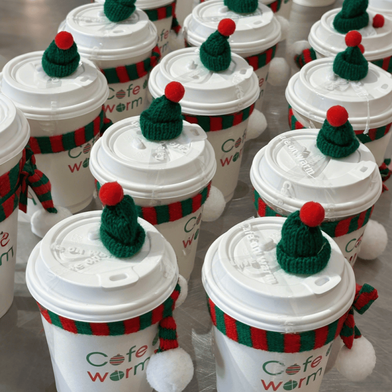 迷你圣诞小围巾咖啡杯圣诞帽diy装饰配件咖啡奶茶店氛围感布置新,节庆用品/礼品,圣诞装饰品,淘宝优惠券,粉丝福利购,淘宝优惠卷