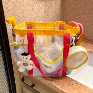 游泳包干湿分离网格大容量多功能健身收纳包单肩游泳托特洗漱包