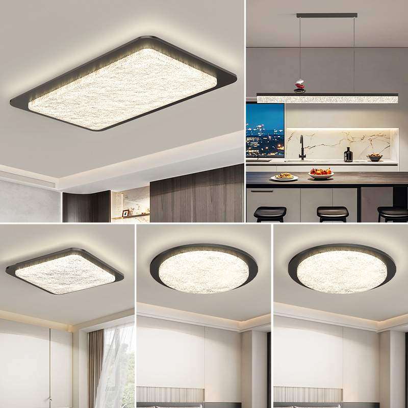 全光谱客厅灯轻奢高级感木纹色吸顶灯中古风创意护眼全屋组合套餐,3C数码配件,USB灯,淘宝优惠券,粉丝福利购,淘宝优惠卷