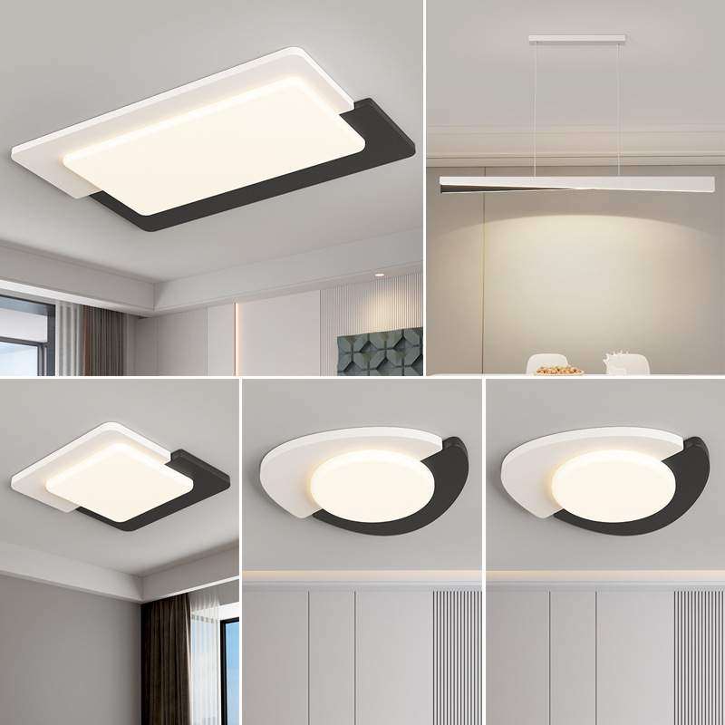 法式中古风大厅灯复古胡桃木纹护眼客厅吸顶灯led新款长方形主灯,3C数码配件,USB灯,淘宝优惠券,粉丝福利购,淘宝优惠卷