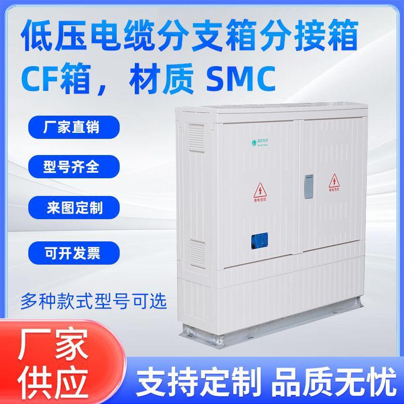 SMC玻璃钢低压控制成套配电箱落地式电缆双电源分支箱分接箱CF箱