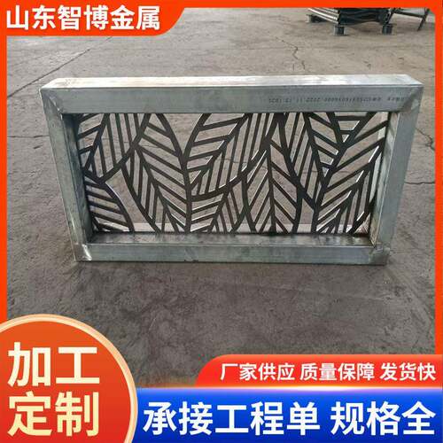 定制铝合金桥梁护栏样品带造型景观河道护栏灯光架桥防撞防护栏