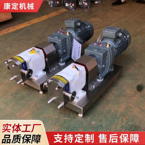 工业转子泵凸轮式粘度转子泵循环双工业卧式转子泵厂家供应