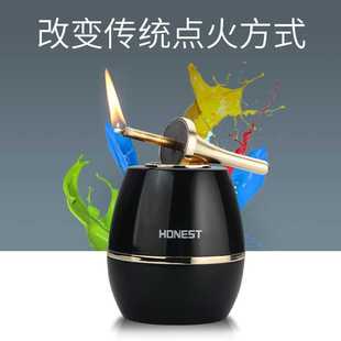 百诚家用办公室万次火柴烟灰缸时尚 USB充电开关 网咖酒店 创意个性