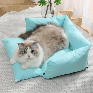 通用猫床深度睡眠宠物垫子冬季 猫窝全可拆洗猫沙发四季 保暖小狗窝