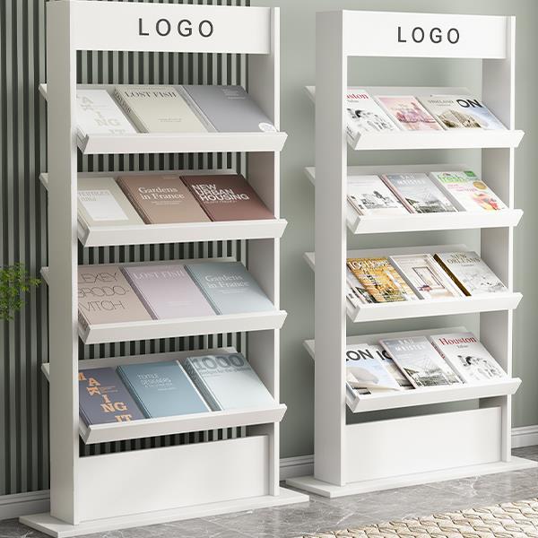 展示架木制杂志架书架置物架绘本架书报期刊架文件架新款