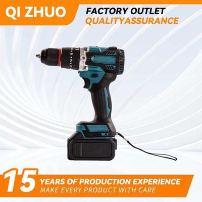 工业级大功率无刷锂电钻手持无线充电式手电钻多功能冲击电钻