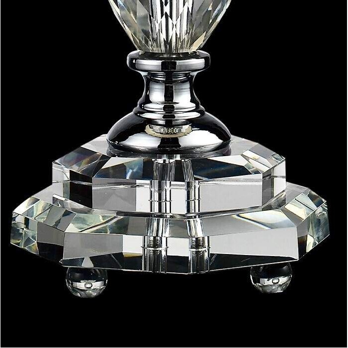 美式乡村欧式奢华K9水晶台灯欧式北欧创意卧室床头台灯装饰