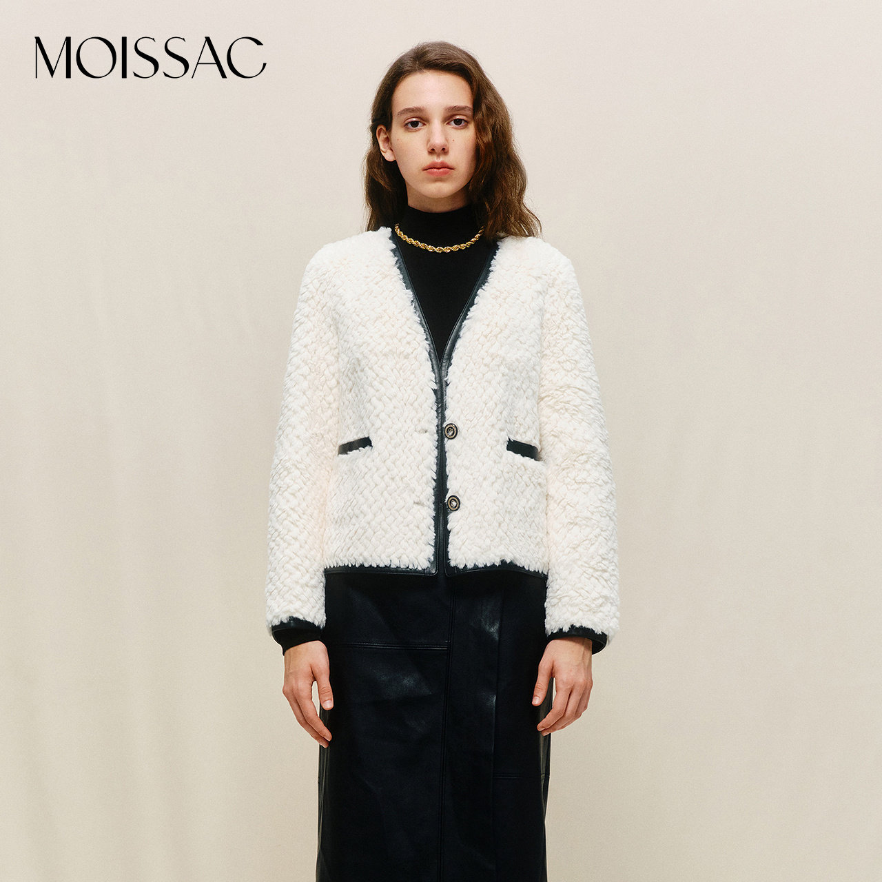 商场同款摩萨克奥莱冬新法式环保毛小香风外套女,女装/女士精品,皮草,淘宝优惠券,粉丝福利购,淘宝优惠卷