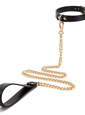 女m皮质choker锁骨圆环项圈