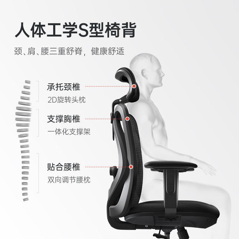 Ehd西昊M18办公椅座椅人体工学椅可升降电脑椅学生椅学习椅子电竞